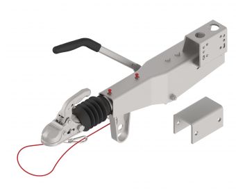 Overrun device flange tube - 203995.001 - Overrun device