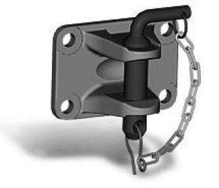 Tow coupling - 404416.001 - Flange ball