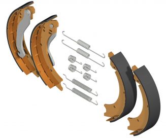 Brake shoe set