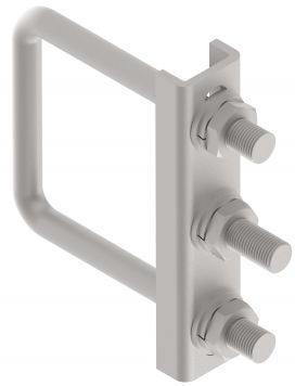 Support wheel holder mounting- 406565.001 - Support wheel holder