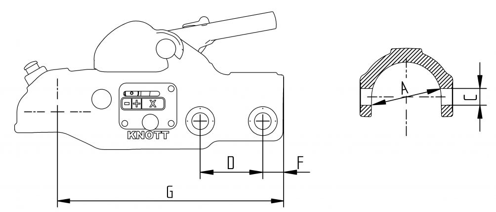 Coupling head - 206045.001 - Drawball couplings