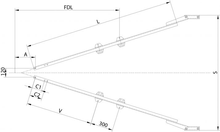 ZHL drawbars - 206061.002 - Drawbar