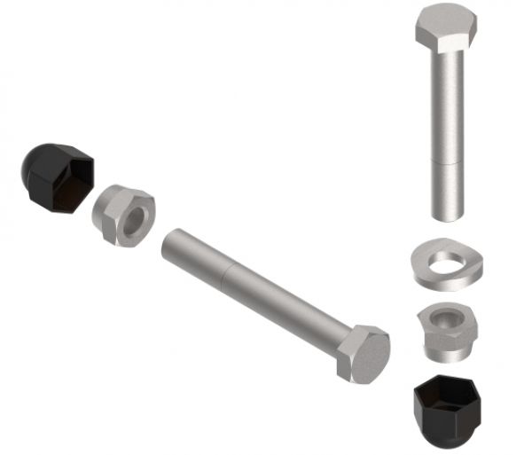 Screw set for ball coupling - 207448.001 - Drawball couplings