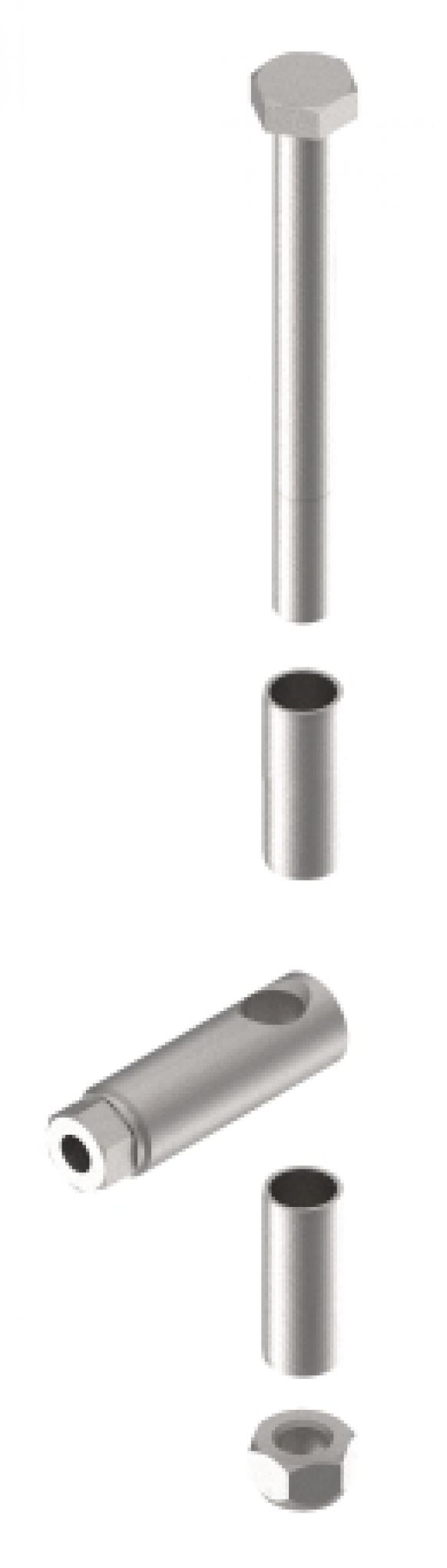 Screw set shock absorber - 208368.001 - Shock absorbers