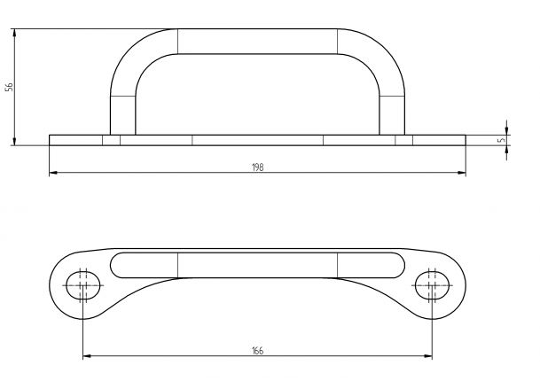 Manoeuvring handle - 209367.001 - Hand grips