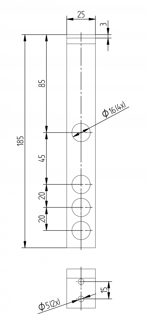 Galvanized frame holder - 34087493 - Transmisson device