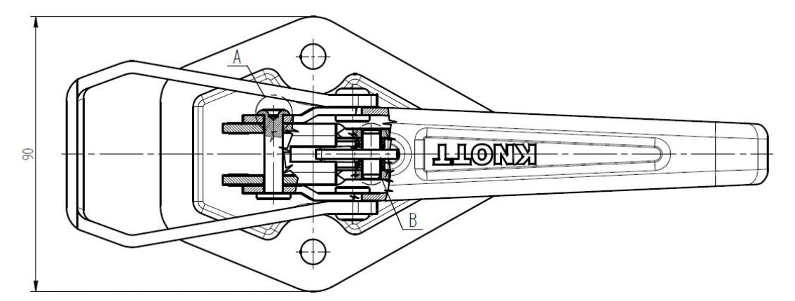 Clamp lock - 401552.002 - Closures