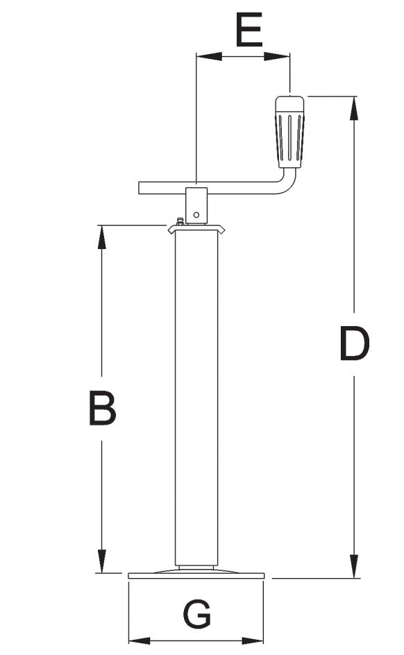 Spindle support P560 - 403195.001 - Supporting feet