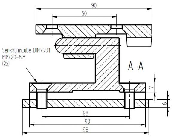 Tailboard hinge - 403327.001 - Hinges