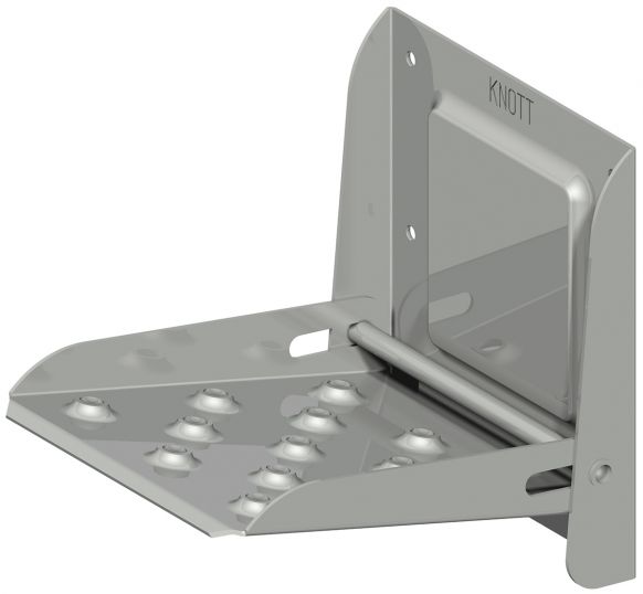 Hinged step galvanized - 404269.001 - Boarding aids