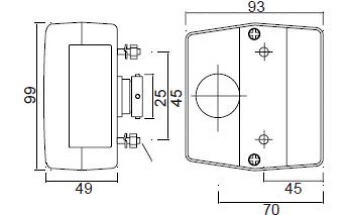 Minipoint - 404484.001 - Rear lights