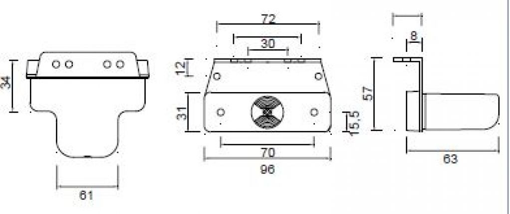 Flatpoint 1 LED - 404784.001 - Side marker lights