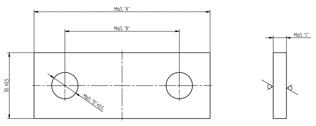 Clamping plate - 406561.003 - Fastening anchor