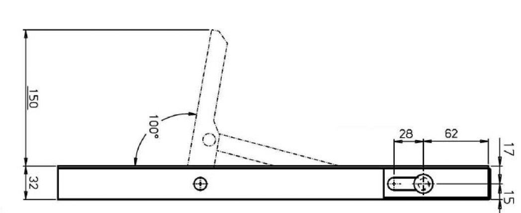 Long stroke locking device - 406961.002 - Closures