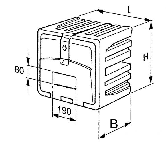 Storage box - 407536.001 - Storage boxes