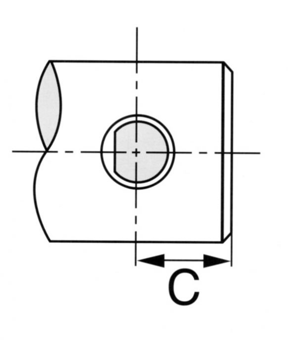 Linch pin - 407807.003 - Linch pins / spring cotter pins