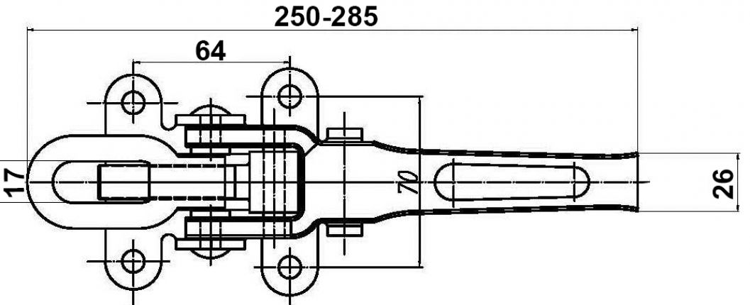 Eccentric closure - 407974.001 - Closures