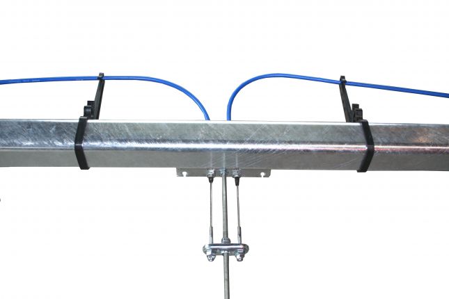 Cable pull holder for axle tube - 408202.001 - Cable winches