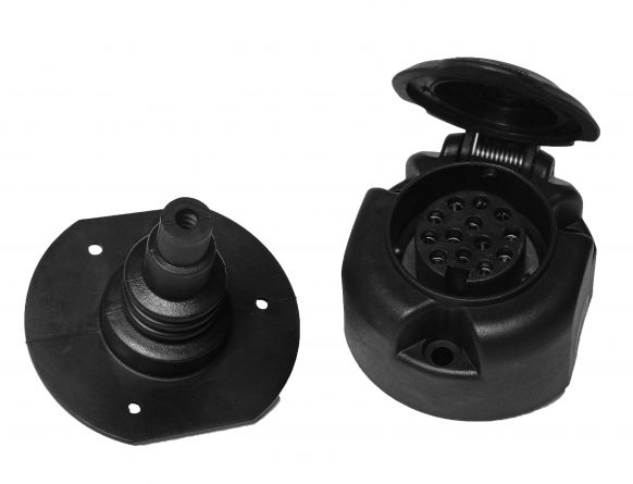 13-pole socket outlet - 409724.001 - Plugs/sockets