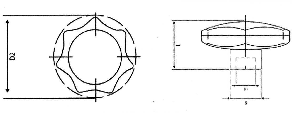 Star grip - 412780.001 - Hand grips