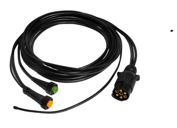 Main cable - 7-pin plug, 2x DC outgoing connector - 413167.001 - Connecting cable