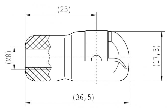 Ball socket - 416902.001 - Gas spring strut accessories