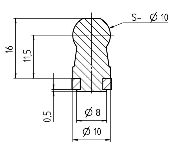 Angle plate - 416935.001 - Gas struts matériel de fixation