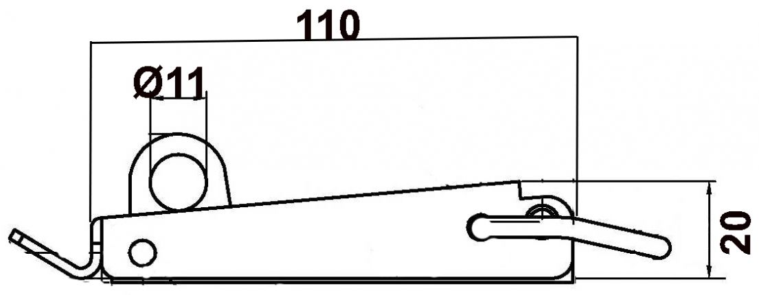 Eccentric lock - 417631.001 - Closures