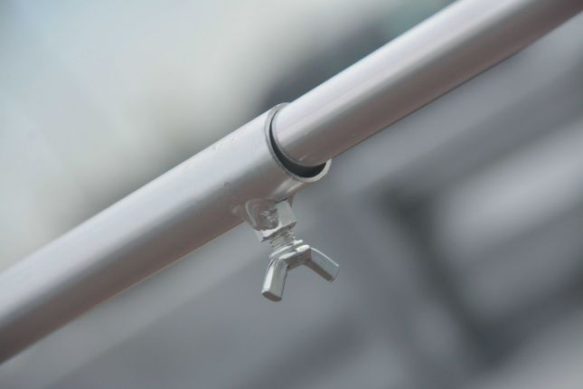 Bracket for tarpaulin with plastic holder - 418996.001 - Tarpaulins and equipment