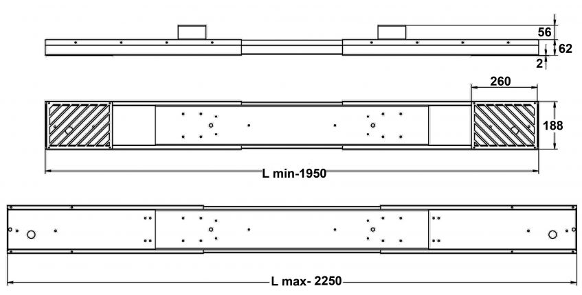Light traverses - 419428.001 - Traverse lights