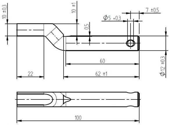 Hinge bolt - 420089.001 - Hinges