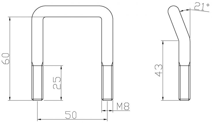 Lashing bracket loose - 420094.001 - Fastening anchor