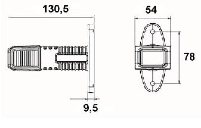 Superpoint 4 LED 12V/24V - 420310.001 - Clearance lights