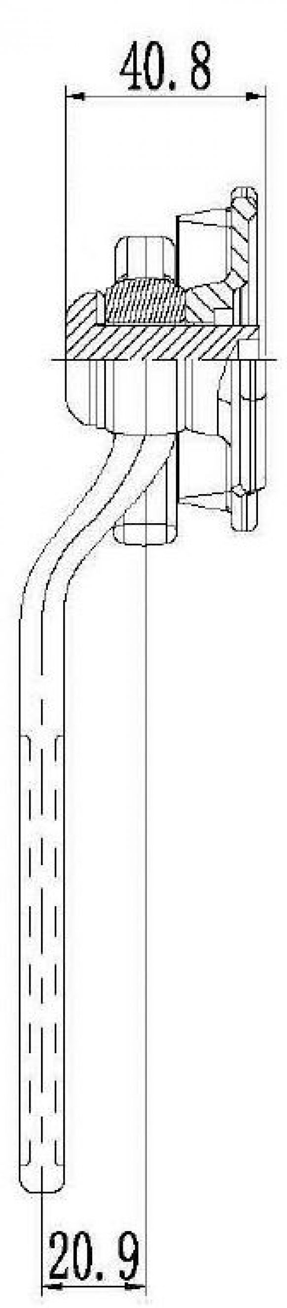 Angle lever lock - 4803509X - Closures
