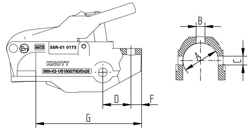 Ball coupling - 575008 - Drawball couplings