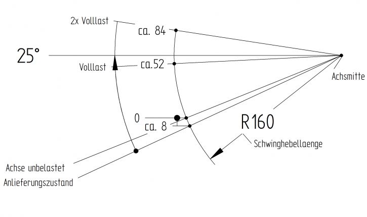 Axle VG13-M - B304234020 - Axles unbraked